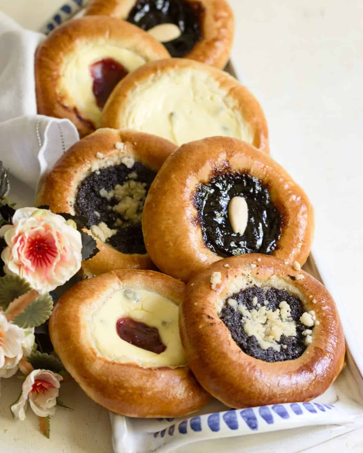 Kolaches with Flowers